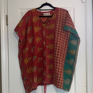 Michelle Reservable Kantha   Top